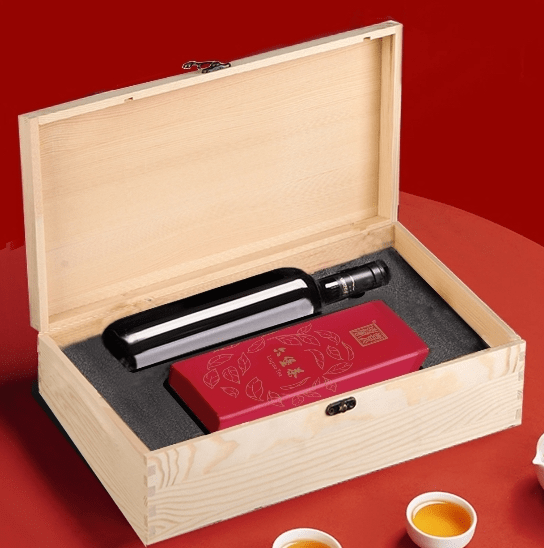 Coffret vin et thé